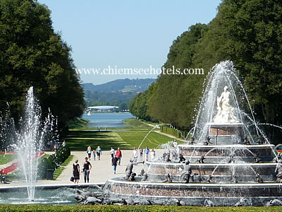 Herrenchiemsee Garden and Fountains